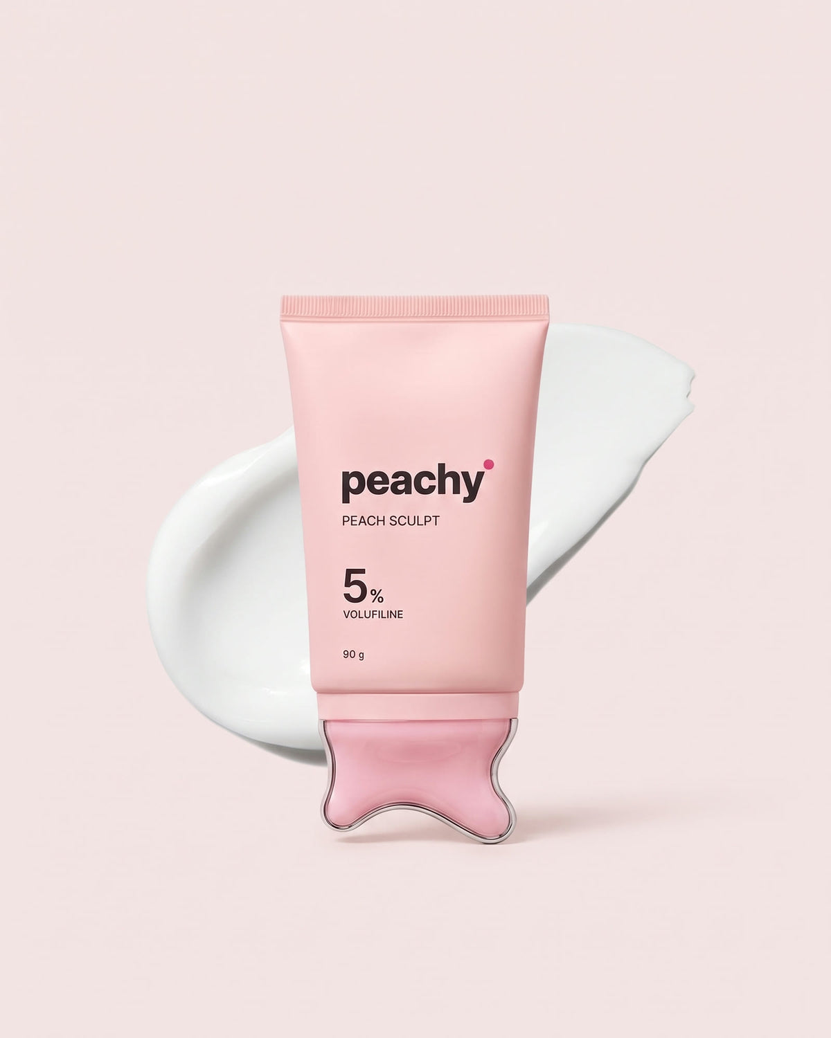 Peach Sculpt gua sha boyun kremi · paket · stüdyo